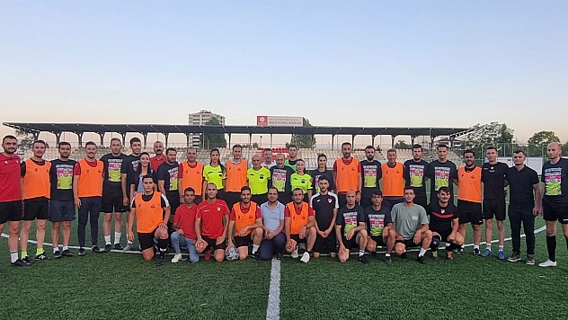 Elazığ Ve Malatya Hakemleri Dostluk Maçında Karşılaştı