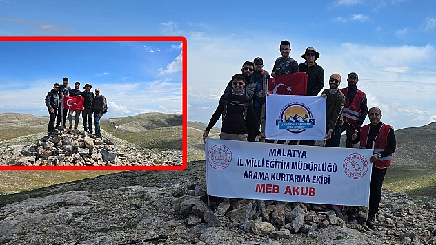 Elazığ ve Malatyalı dağcılardan dostluk tırmanışı