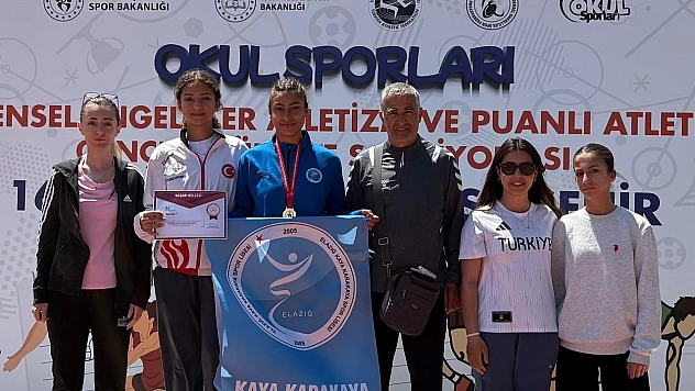 Elazığlı Atletlerden Türkiye Şampiyonasında büyük başarı