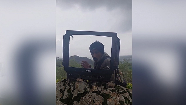 Elazığlı çobandan dağda dolu yayını: Vallahi odur geliyor
