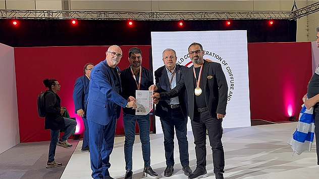 Elazığlı kuaför İngiltere'de dünya sahnesinde