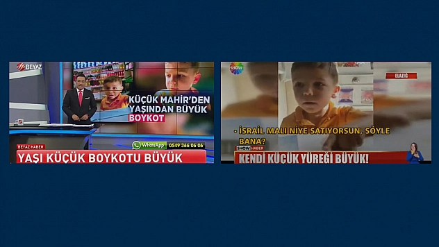 Elazığlı minik mahir, ülke gündemine oturdu