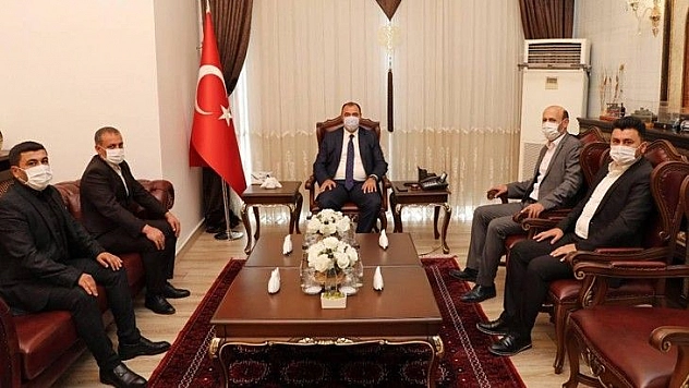 Elazığlı Muhtarlar, Vali Kaldırım ile Buluştu