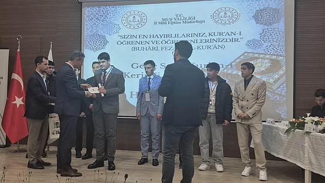 Elazığlı öğrenci bölge şampiyonu oldu