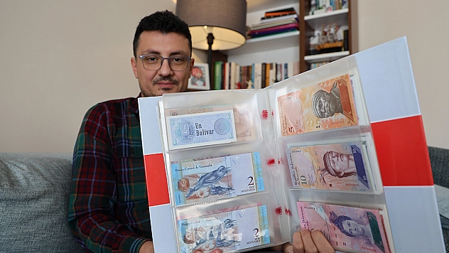 Elazığlı öğretmenden dünya koleksiyonu: 75 ülkenin banknotunu bir araya getirdi