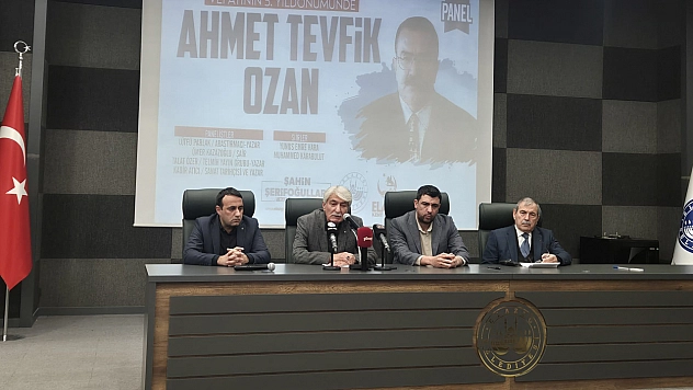 Elazığlı Şair ve Yazar Dr. Ahmet Tevfik Ozan, vefatının 5. Yılında anıldı