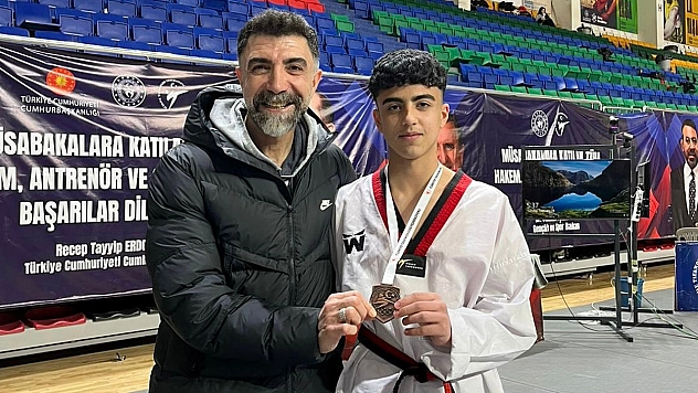 Elazığlı sporcudan başarı