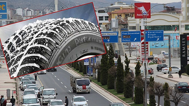 Elazığlı sürücüler dikkat! Kış lastiği kuralları değişti