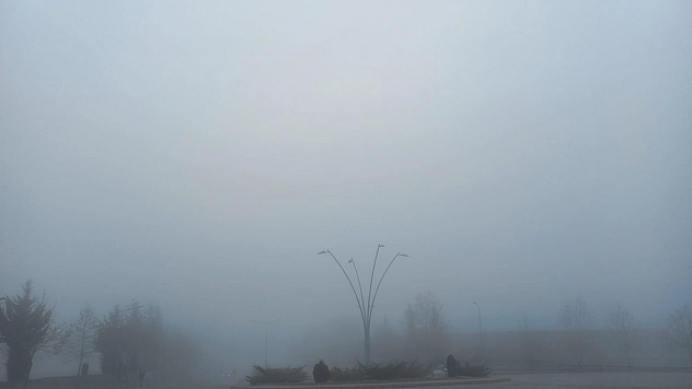 Elazığlılar güne sisle başladı