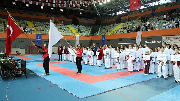 Elazığlılardan Diyarbakır'da karate rüzgârı