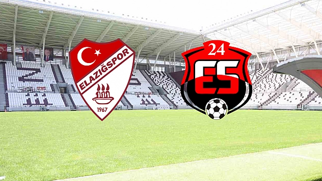 Elazığspor – 24 Erzincanspor maçı canlı anlatım