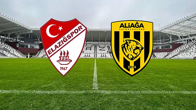 Elazığspor – Aliağa FK maçı canlı anlatım