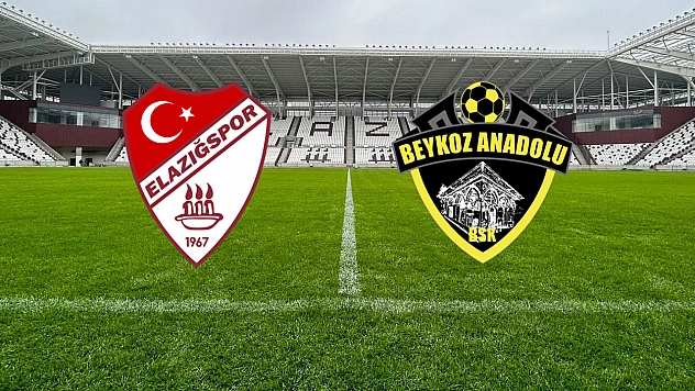 Elazığspor - Beykoz Anadoluspor maçı canlı anlatım
