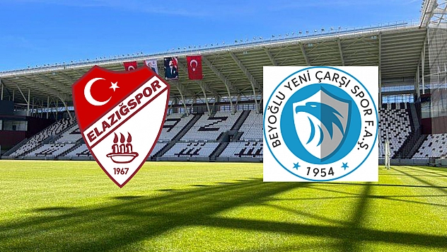 Beyoğlu Yeni Çarşı - Elazığspor canlı anlatım