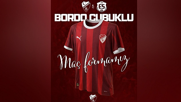 Elazığspor, Erzincanspor maçına Bordo-Çubuklu formayla çıkacak
