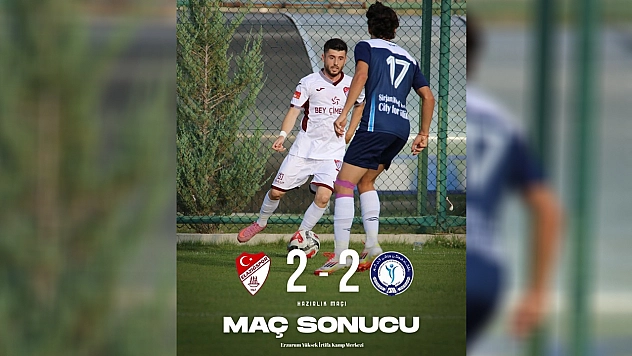 Elazığspor, hazırlık maçında İran temsilcisiyle berabere kaldı