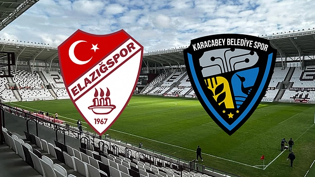 Elazığspor - Karacabey Belediyespor maçı canlı anlatım