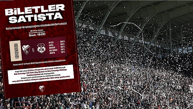 Elazığspor – Kastamonuspor maçı biletleri satışta