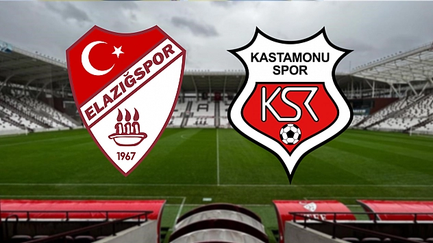 Elazığspor- Kastamonuspor maçı saat kaçta, hangi kanalda ?