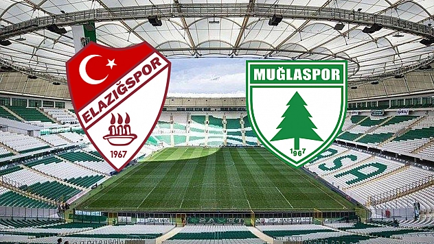 Elazığspor-Muğlaspor maçı canlı anlatım