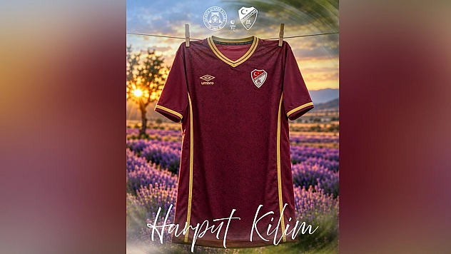 Elazığspor sahaya 'Harput Kilim' formasıyla çıkıyor