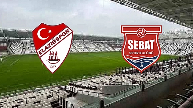 Elazığspor- Sebatspor maçı canlı anlatım