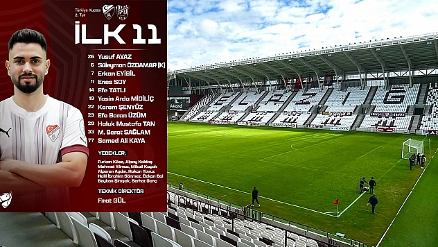 Elazığspor'un İlk 11'i Belli Oldu