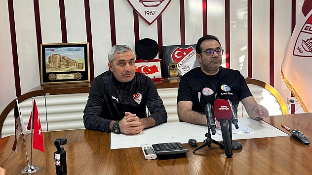 Elazığspor'un yeni Teknik Direktörü Mustafa Sarıgül oldu