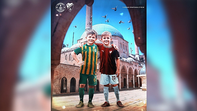 Elazığspor ve Şanlıurfaspor'dan kardeşlik mesajı: 'Sahada mücadele, kalpte dostluk'