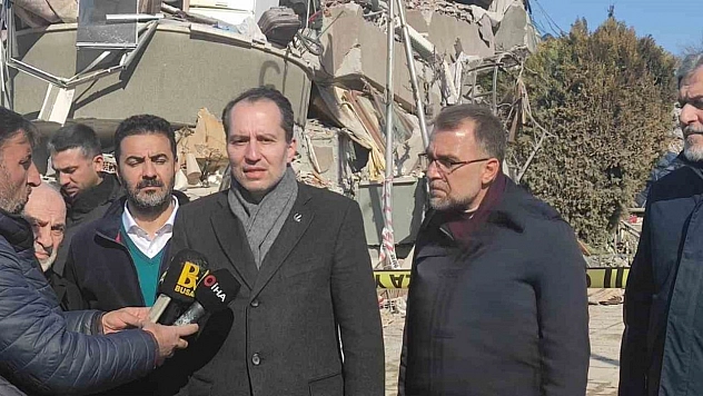 Erbakan: 'Deprem anından itibaren tüm teşkilatlarımız seferber oldular'