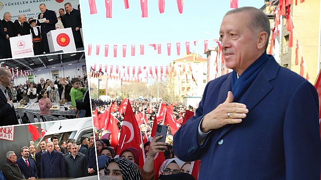 Erdoğan: 'Elazığ  Şahittir'