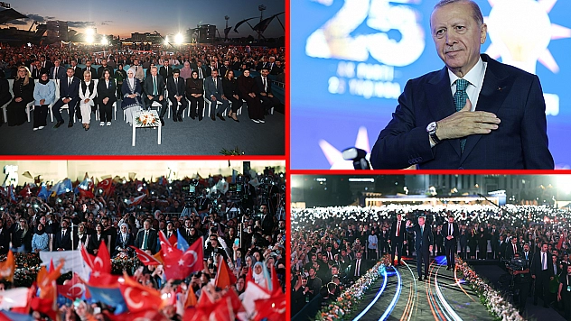 Erdoğan: 'Türkiye'yi her alanda büyütmenin kıvancını yaşıyoruz'