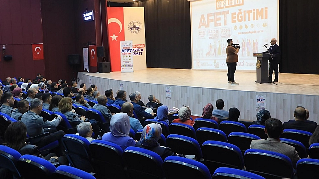 Erişilebilir afet eğitimi Projesi'nin eğitimleri başladı