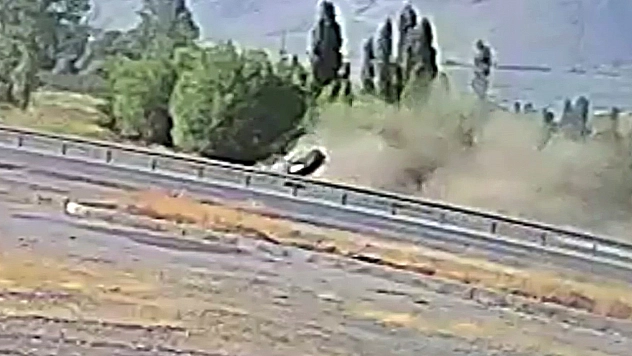 Erzincan'da Elazığlı ailenin karıştığı kazanın görüntüleri ortaya çıktı: 1 ölü, 4 yaralı