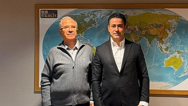 ETSO Başkan Adayı Ahmet Ballıca, Ankara'da Celal Koloğlu'nu ziyaret etti