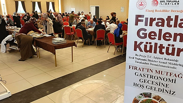 Fırat'ın lezzetleri Elazığ'da tanıtıldı