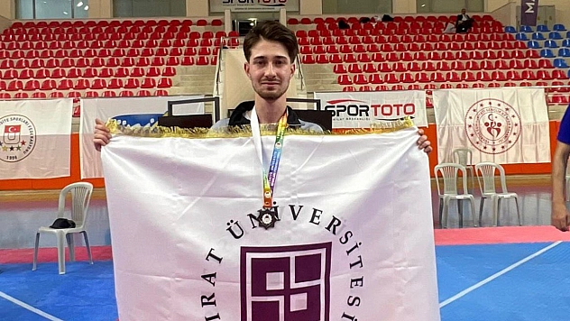 Fırat Üniversitesi Öğrencisinden Türkiye Derecesi
