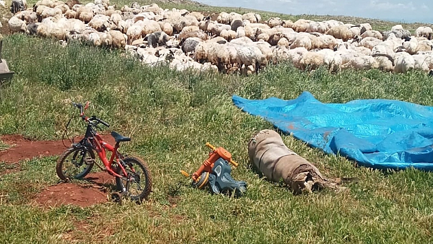Elazığ'da Fırtına ve Yağmurun Enkazları Devam Ediyor