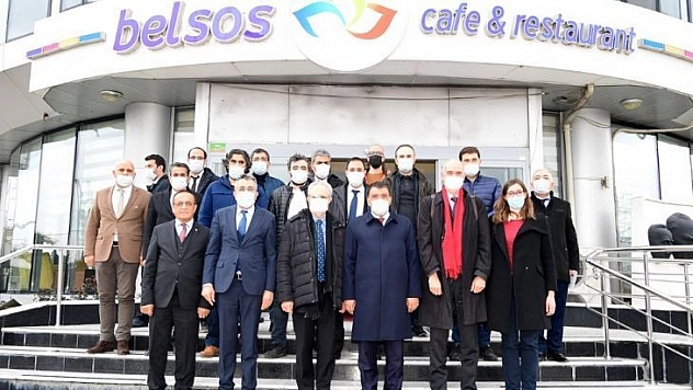 Fransız ve AB heyetinden Başkan Gürkan'a ziyaret