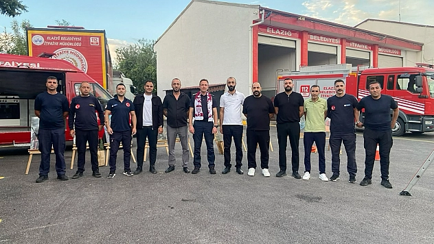 Gakgoşlar'dan itfaiyeye anlamlı ziyaret