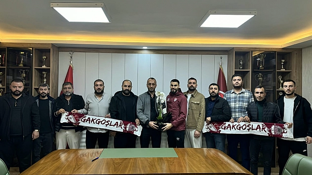 Gakgoşlar Taraftar Grup Derneği'nden Barış Ekincier'e ziyaret