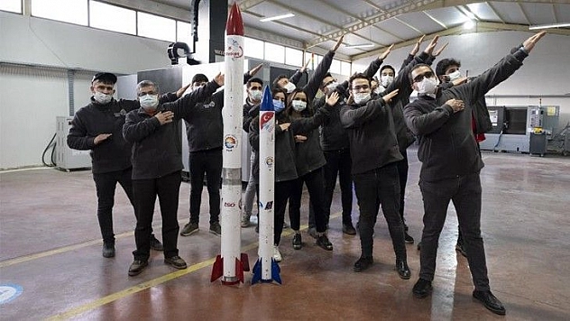 Garajdan roket çıktı