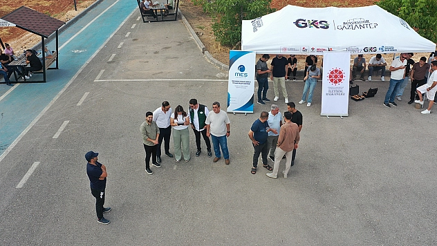 Gaziantep'te dron destekli habercilik eğitim programı yapıldı