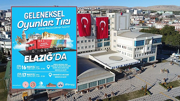Geleneksel oyunlar tırı, Elazığ'da çocuklarla buluşacak