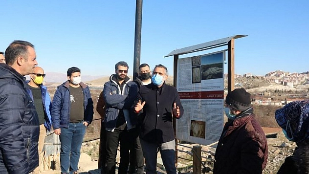 Genç Tarihçiler Topluluğu Arslantepe'yi inceledi