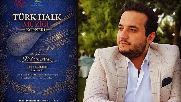 Gençlik ve Spor Bakanlığı'ndan Türk Halk Müziği Konseri