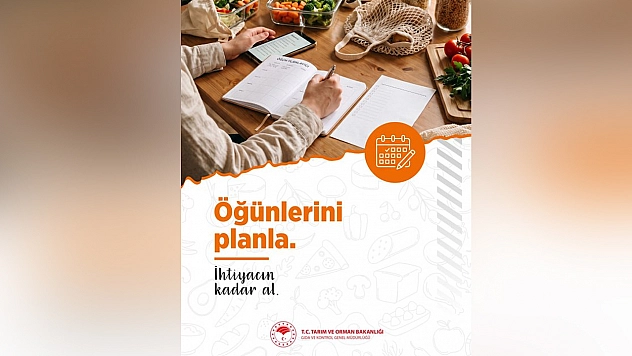 Gıda israfını önlemek için 'Planlı alışveriş' çağrısı