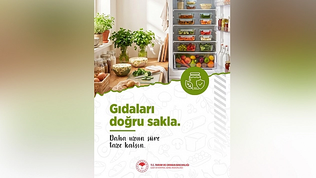 Gıdaları doğru saklayarak israfı önleyin!