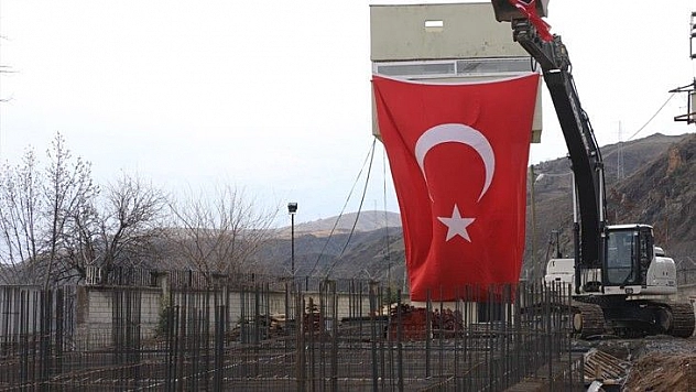 Gülüşkür Jandarma Karakol Binası'nın temeli atıldı