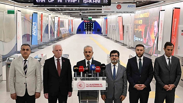 Halkalı-Arnavutköy Metro Hattı 19 Haziran'da hizmete açılıyor